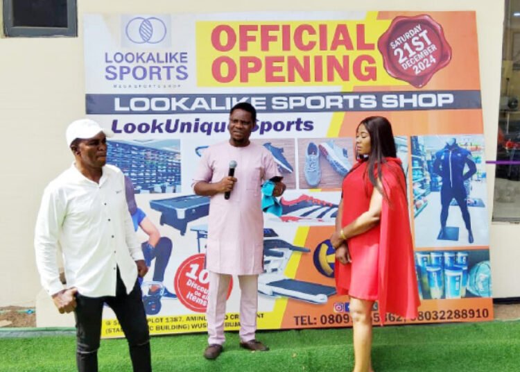 Retired Referee, Okeke, Opens World-Class Sports Shop In Abuja